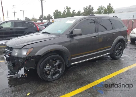 2019 Dodge Journey Crossroad Awd from USA, damaged, VIN 3C4PDDGG2KT759252